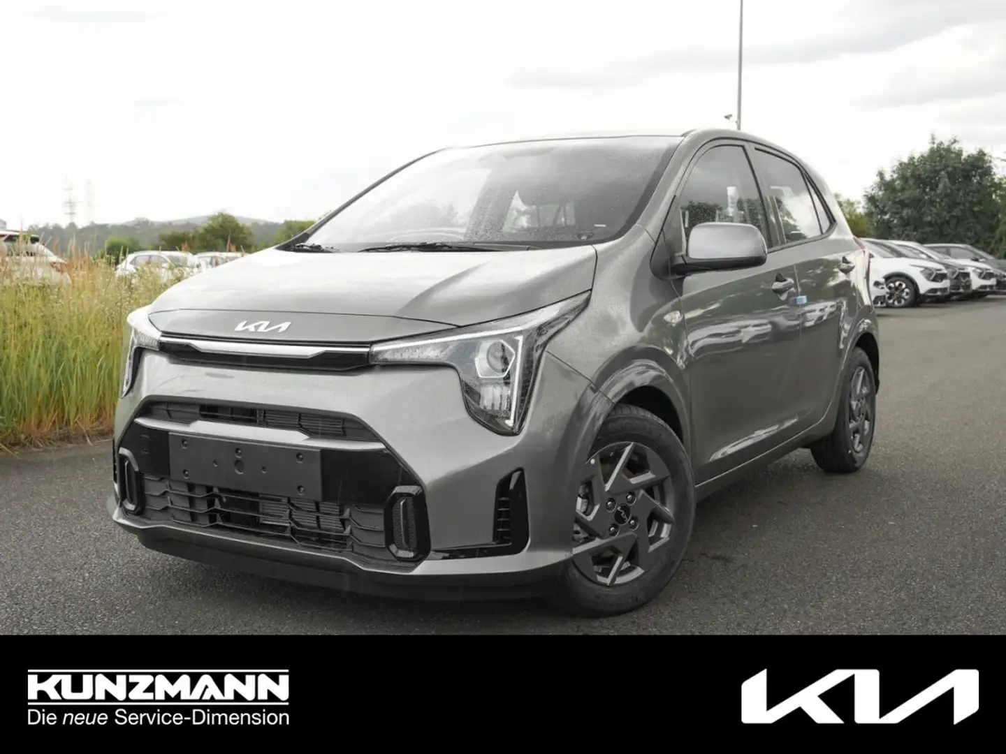 Kia Picanto 1.2 Vision Navi Kamera SpurH Lenkradhzg Grau - 1