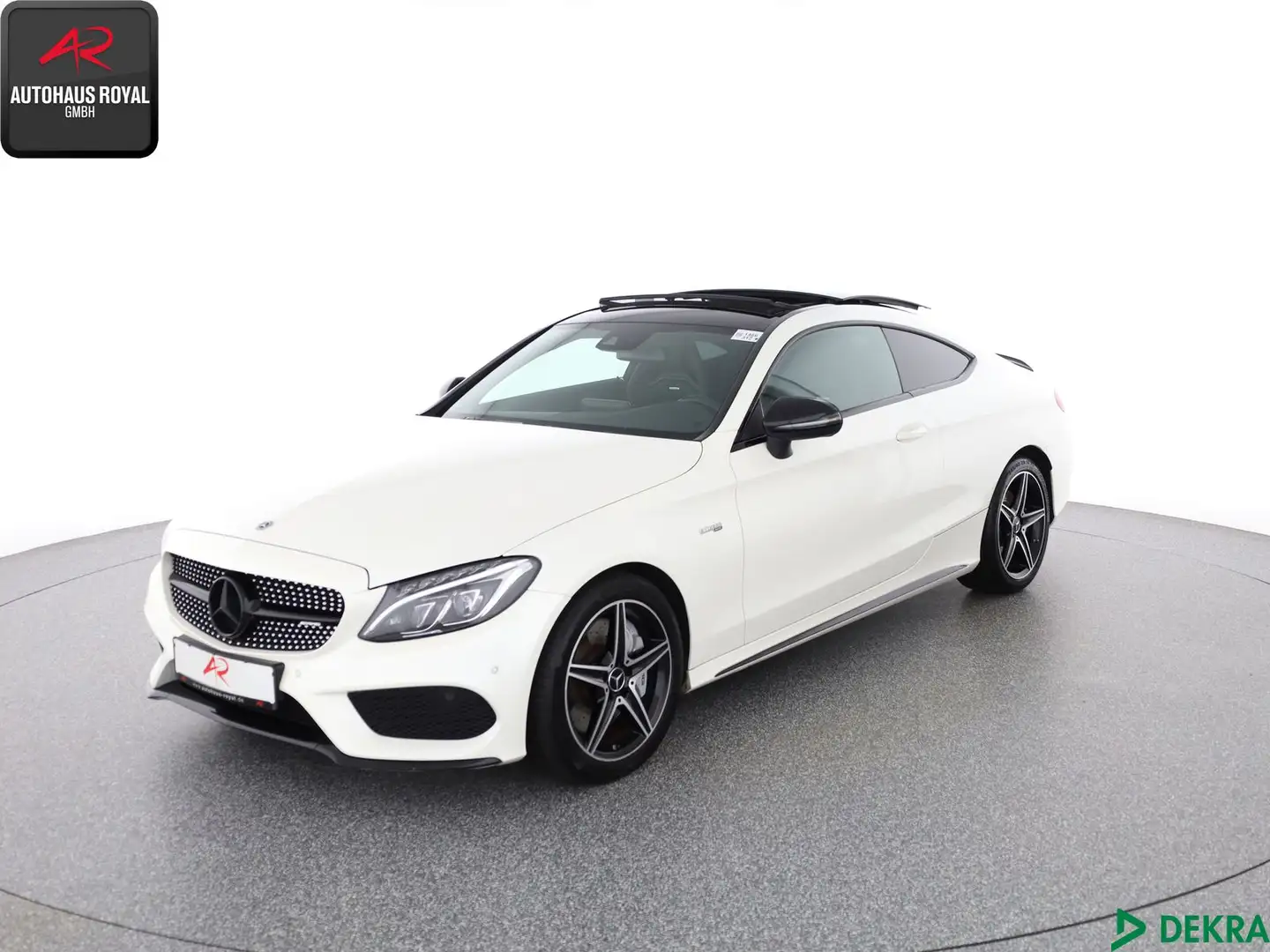 Mercedes-Benz C 43 AMG C 43 AMG Coupe 4M DESIGNO STANDHZ,BURMESTER,PANO Weiß - 1