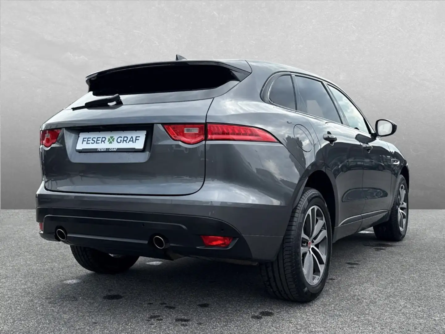 Jaguar F-Pace R-Sport AWD 25d Meridian Navi el.Heck Virtual Grau - 2
