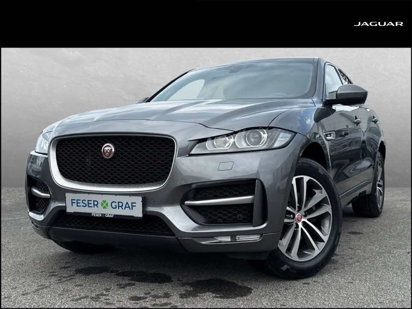 Jaguar F-Pace R-Sport AWD 25d Meridian Navi el.Heck Virtual Grau - 1