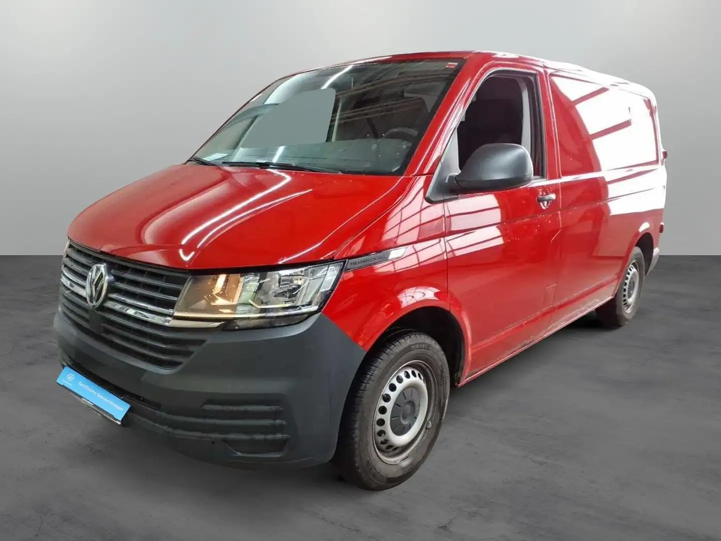 Volkswagen T6.1 Transporter / Sortimo, Heckflügeltüren, DAB Rot - 2