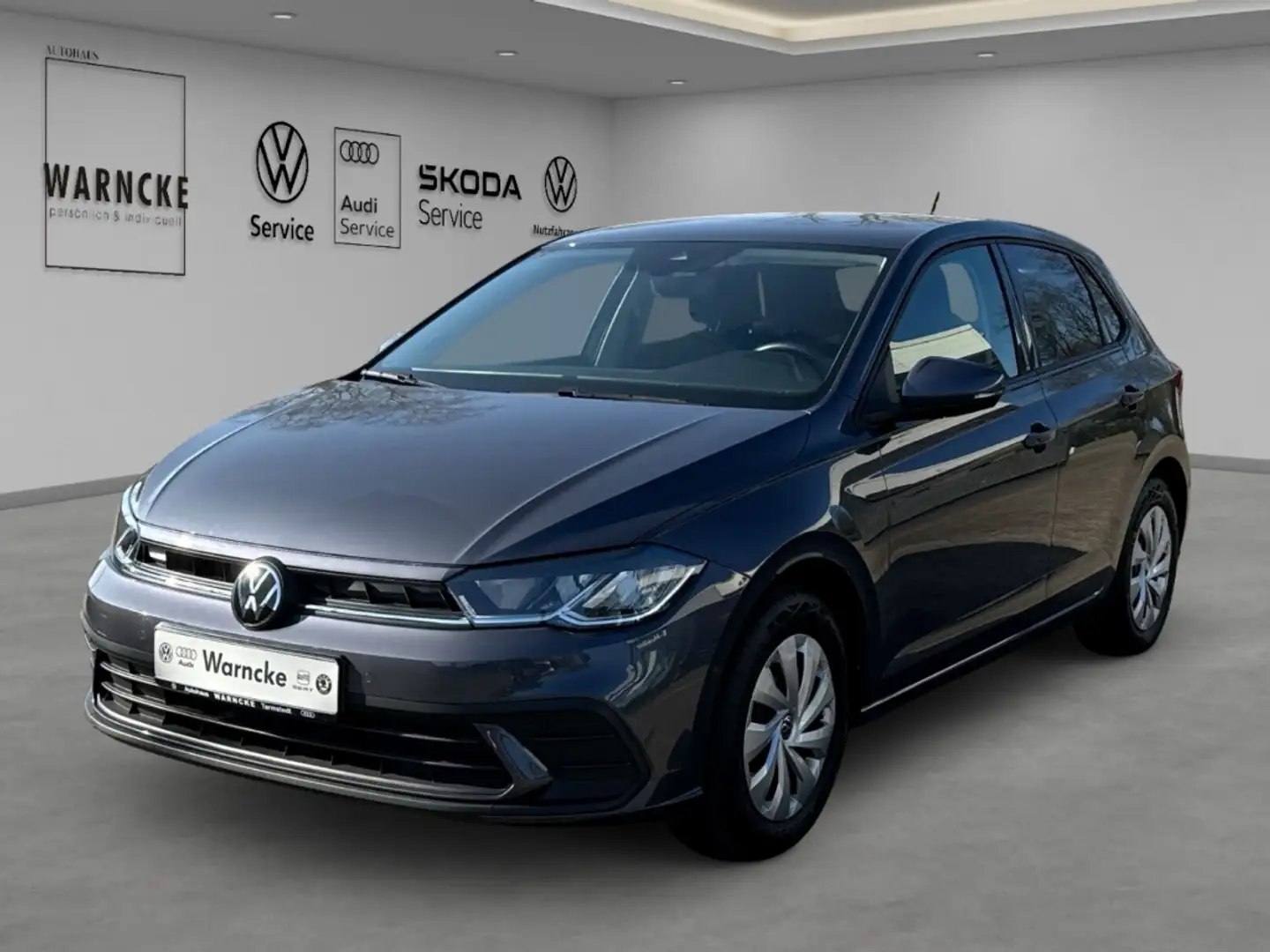 Volkswagen Polo 1.0 TSI Life ACC LED PDC BT SHZ Gris - 1