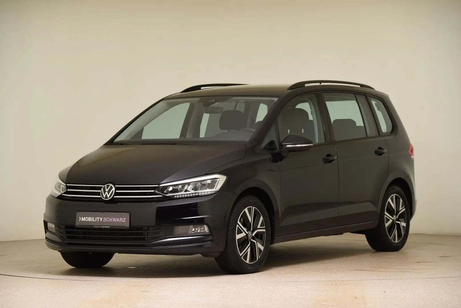 Volkswagen Touran 2.0 TDI SCR DSG Comfortline AHK ACC Sthzg Negro - 1