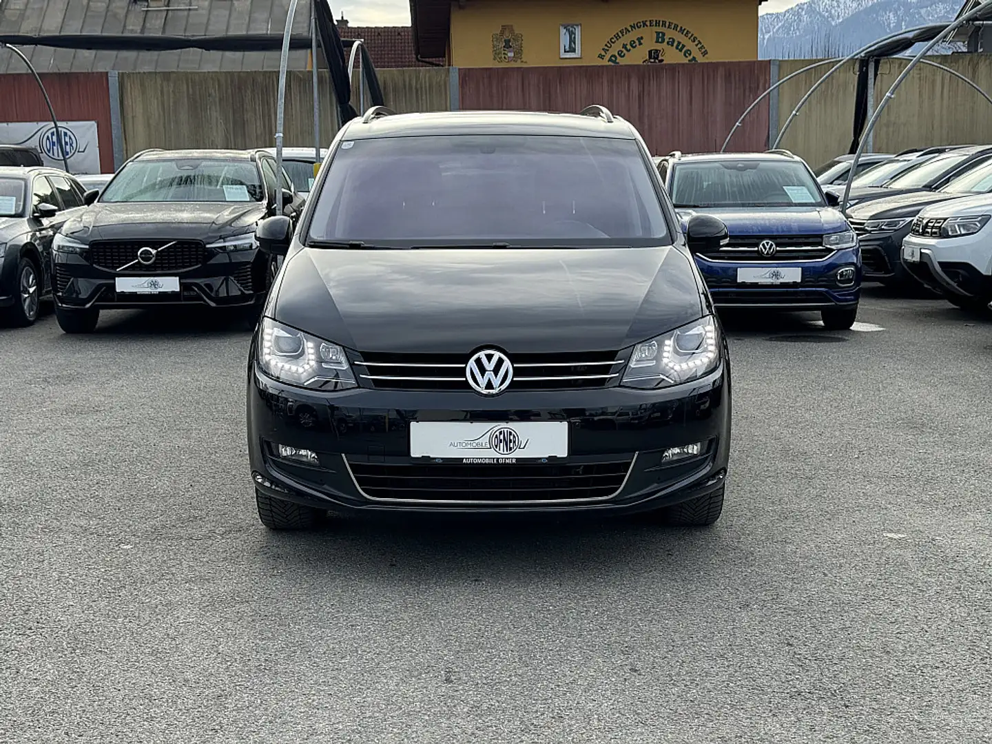 Volkswagen Sharan Karat BMT 2,0 TDI DPF 4Motion AHK PDC Navi Sitz... Schwarz - 2