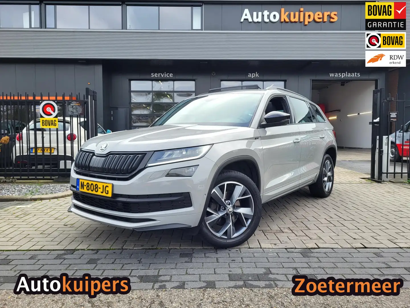 Skoda Kodiaq 1.5 TSI Sportline Business 7p. | Met o.a. achterui Grijs - 1