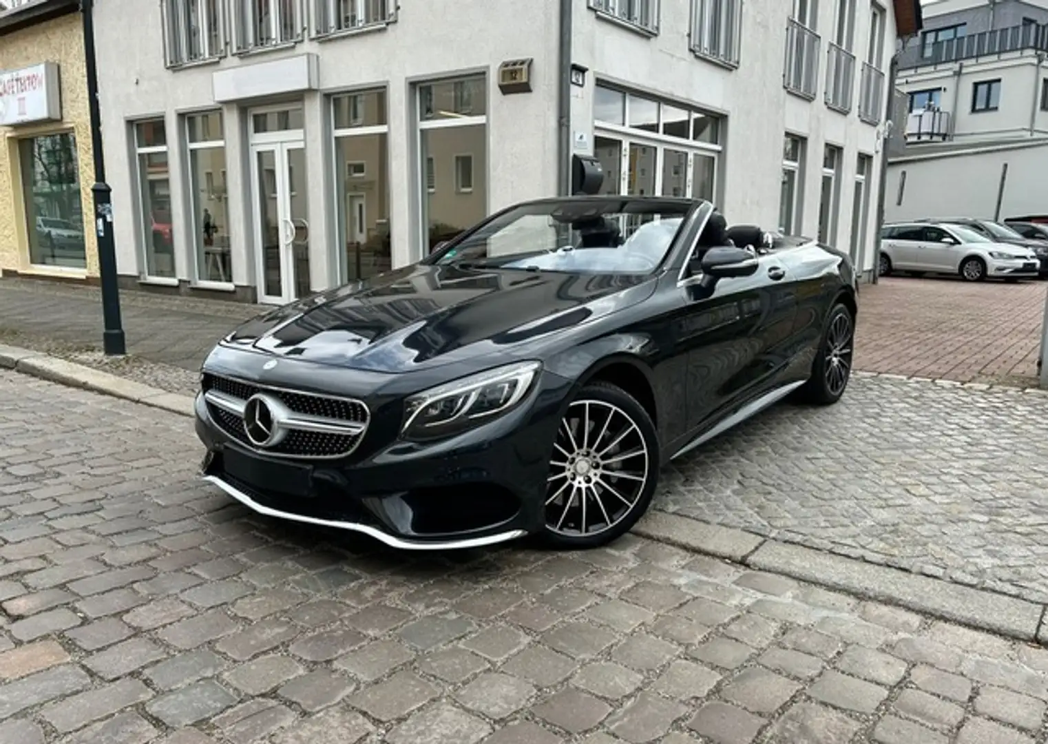 Mercedes-Benz S 500 AMG CABRIO 9G LED HUD 360 SOFT BURM DIST Schwarz - 2