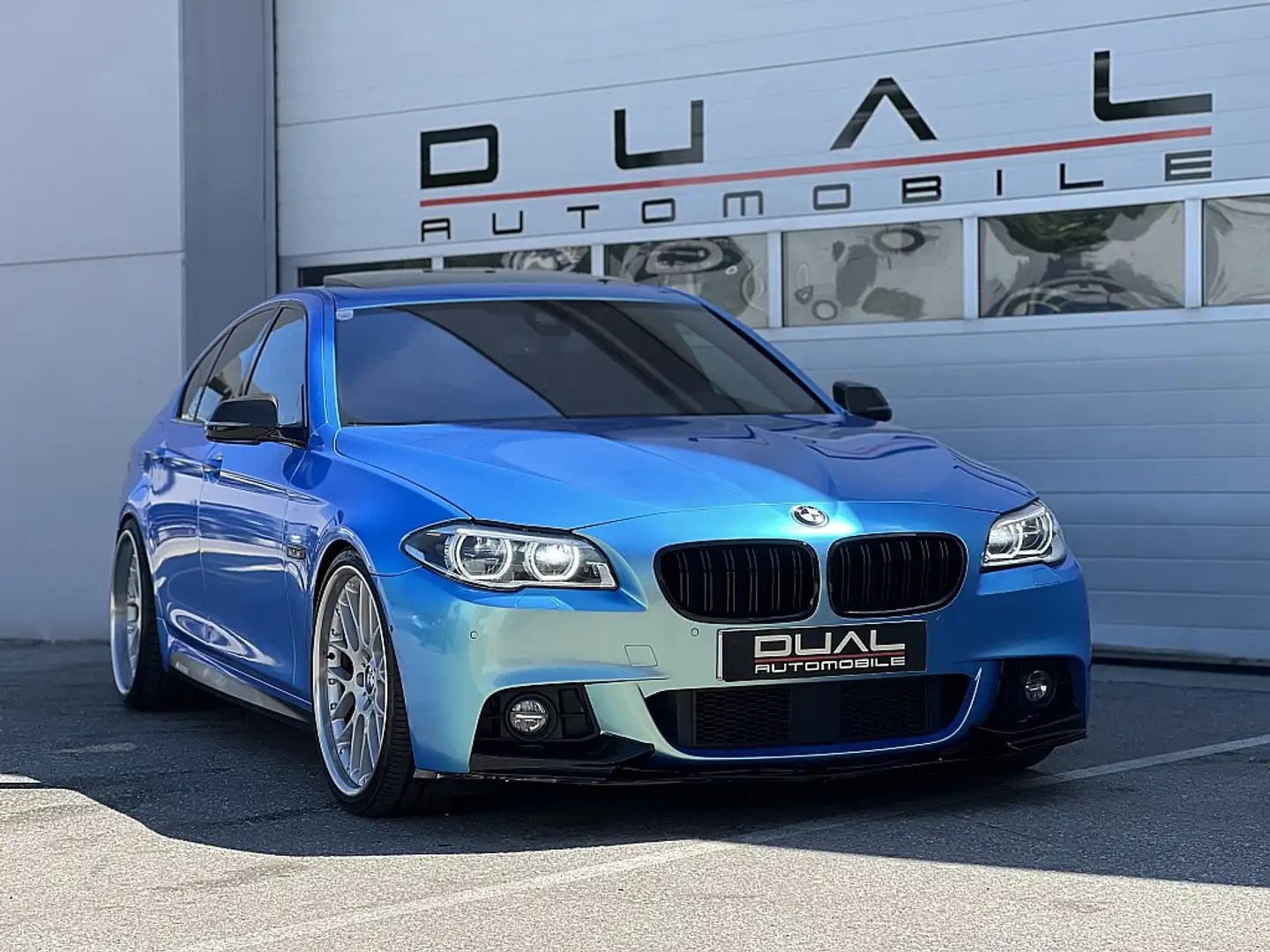BMW 535 d xDrive Aut./M-PAKET/M550D LOOK/DIGI-TACHO/SOF... Zilver - 2