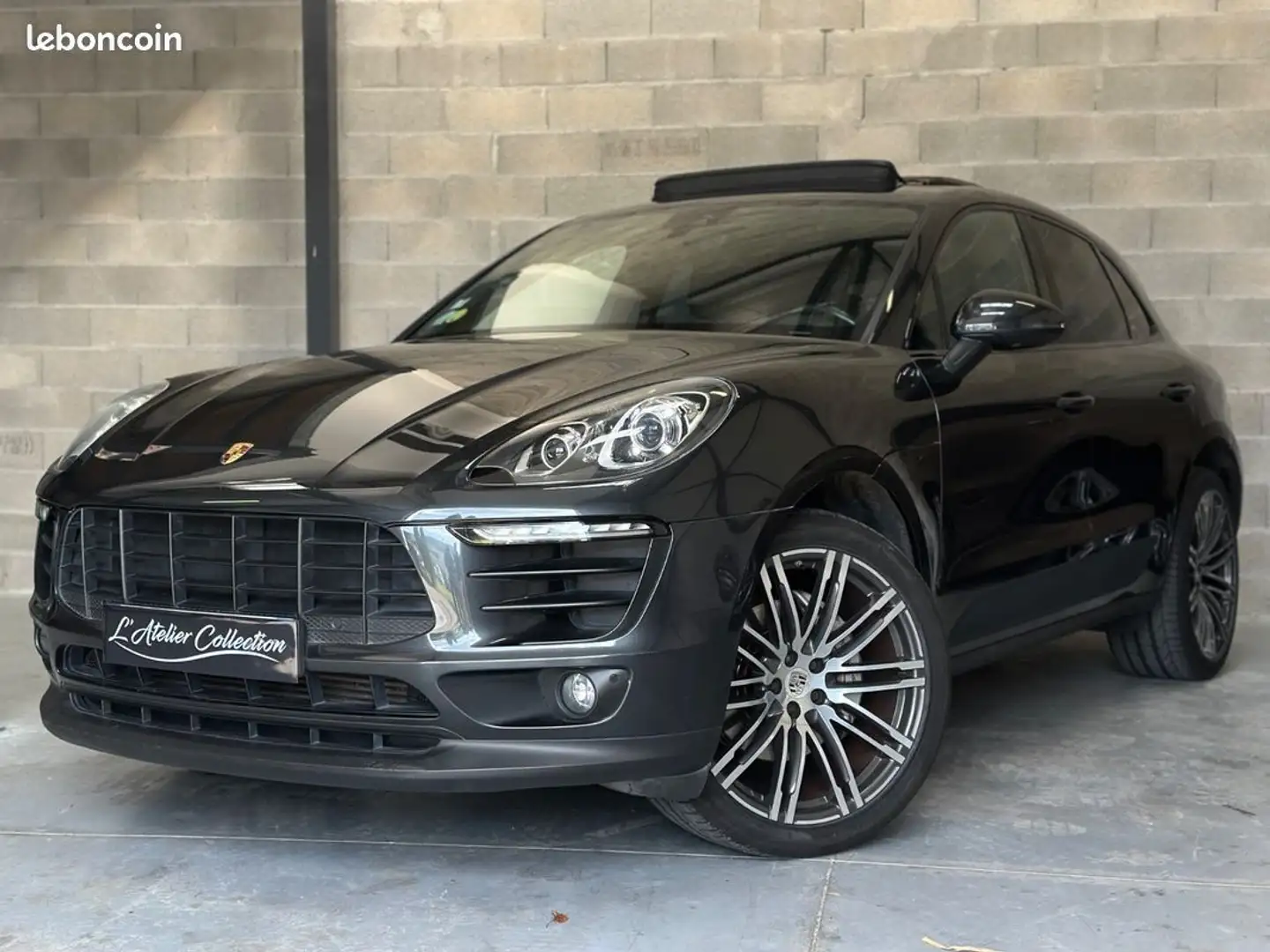 Porsche Macan S Diesel PDK 3.0 V6 258 CH -TO OUVRANT JANTES TURB Gris - 1