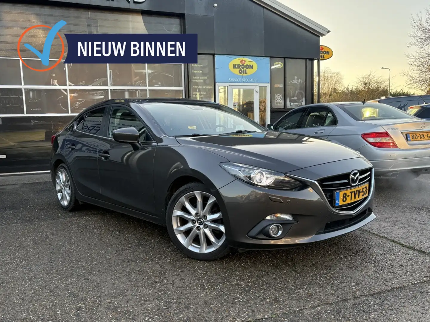 Mazda 3 2.0 GT-M Navi | Climate | Leder | Camera | Stoelve Brun - 1