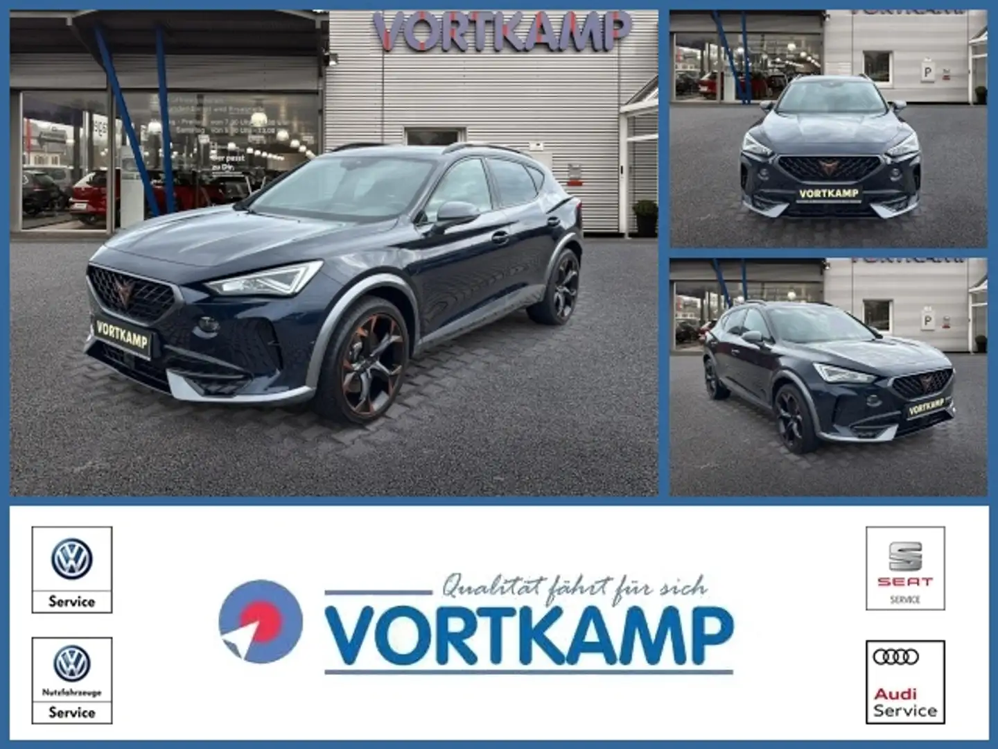 CUPRA Formentor VZ e-Hybrid PANO Full-Link Bleu - 1