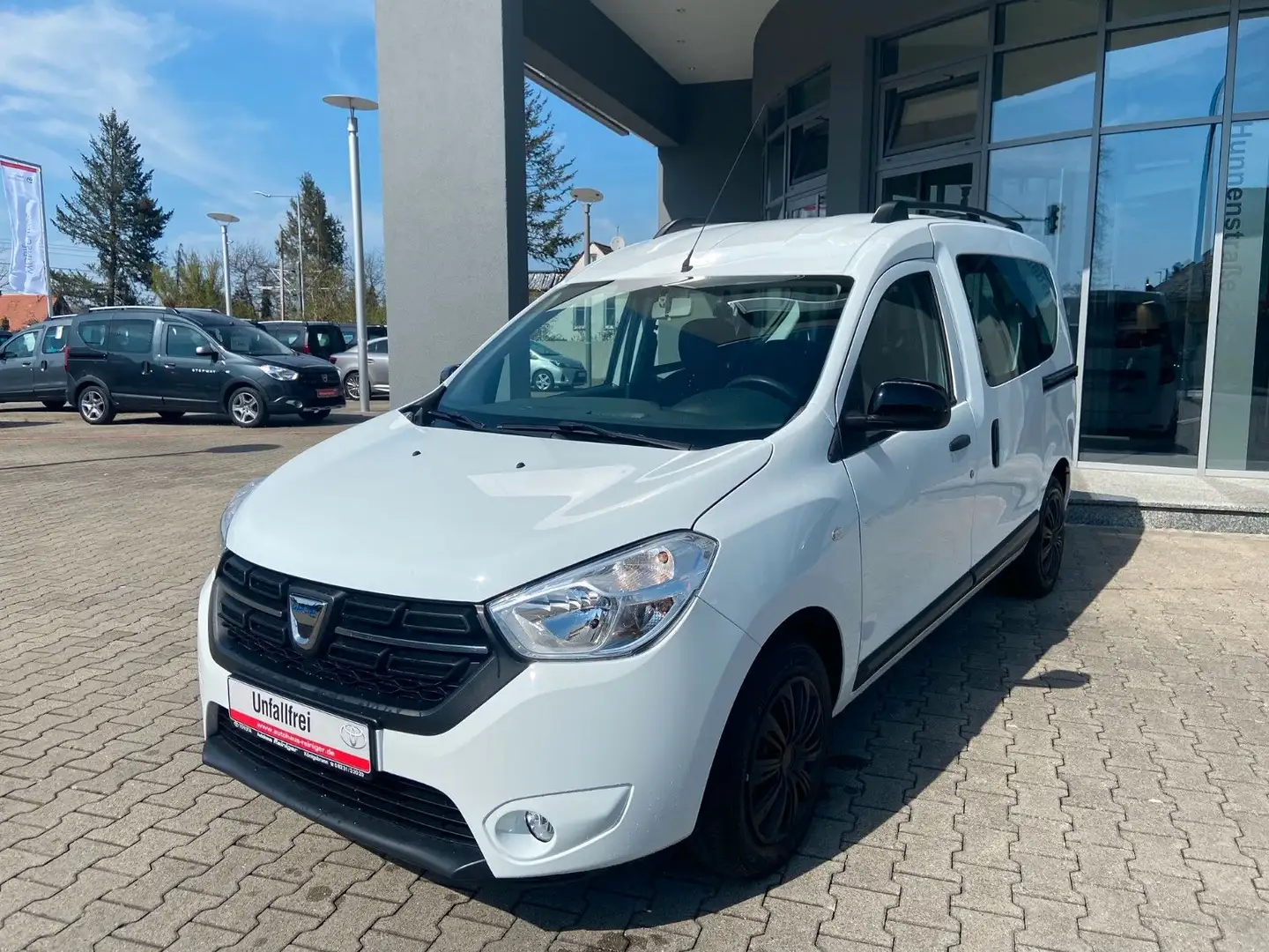 Dacia Dokker Comfort Turbo Modell2020*Klima,Bluetooth Weiß - 1