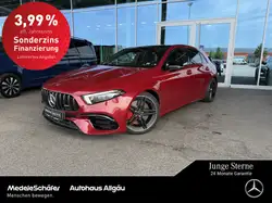 Mercedes-Benz A 45 AMG S 4M+ Night Pano MLed Burme Keyle Ambie AMG Performance Lenkrad in Leder Nappa / Mikrofaser MICROCUT/Sport/PanoSD/Memory