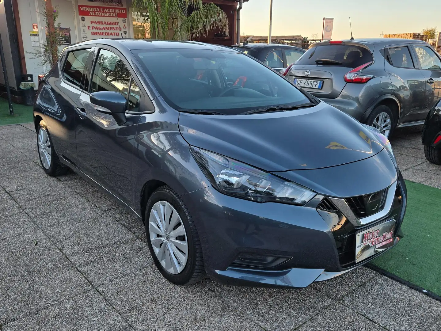 Nissan Micra Micra 1.0 ig-t Acenta 92cv Grigio - 1