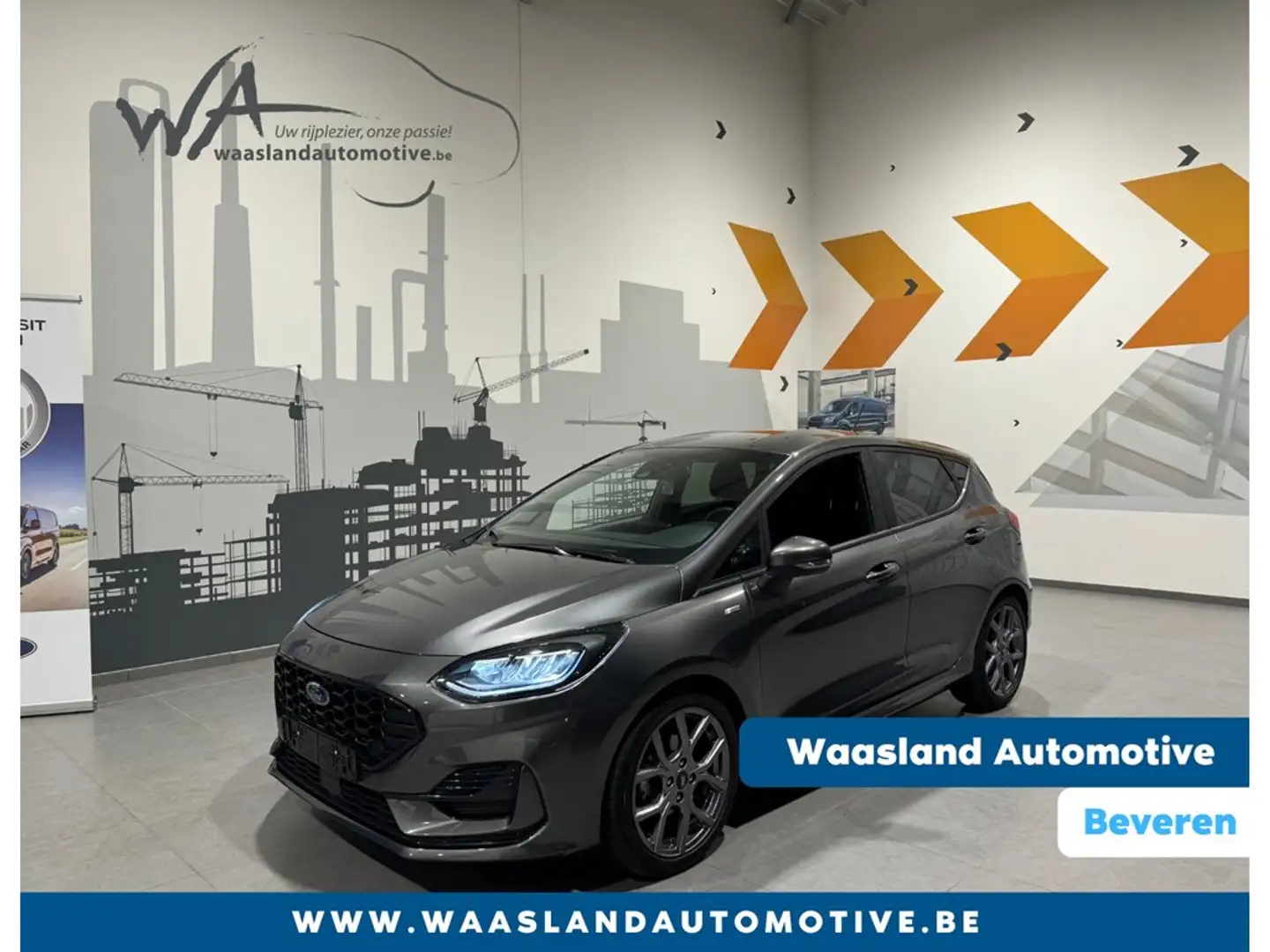 Ford Fiesta ST-Line 1.0i Ecoboost 125pk - Demowagen Grijs - 1