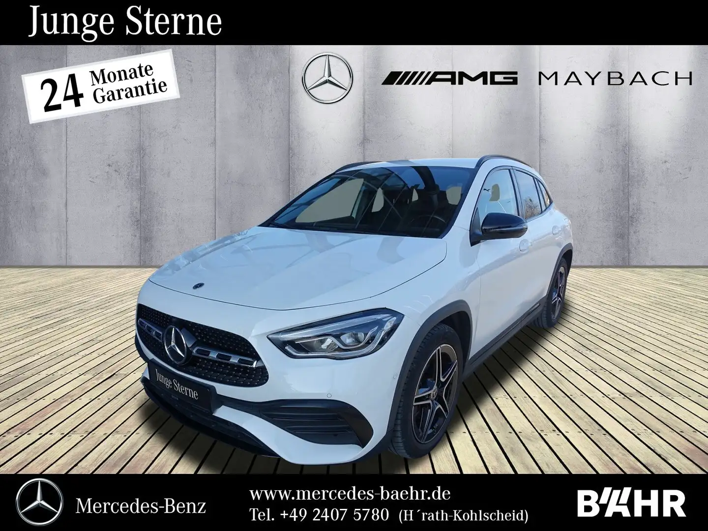 Mercedes-Benz GLA 200 GLA 200 AMG+Night/MBUX-Navi/LED/AHK/Totwinkel Blanc - 1