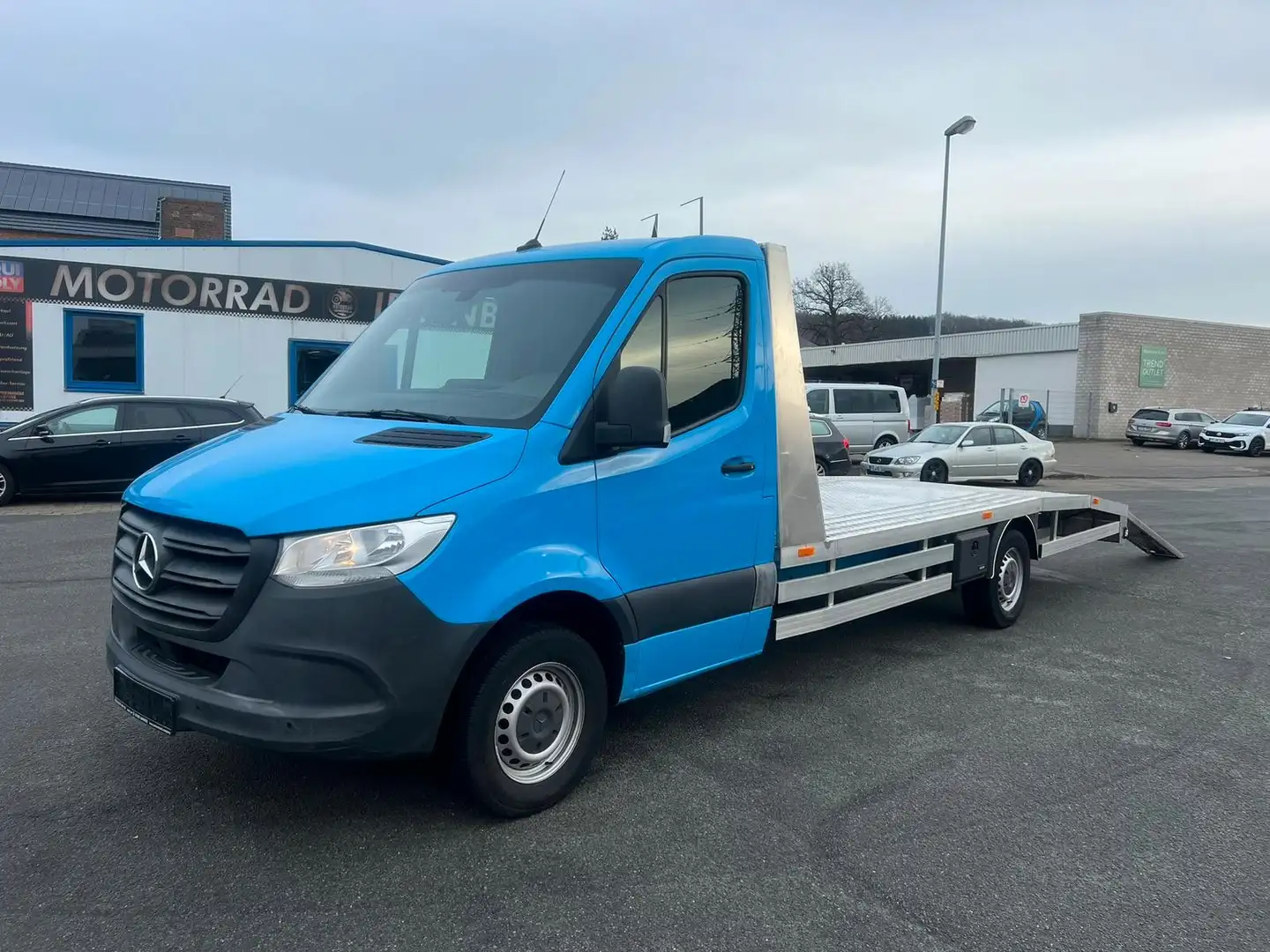 Mercedes-Benz Sprinter AUTOTRANSPORTER Azul - 2