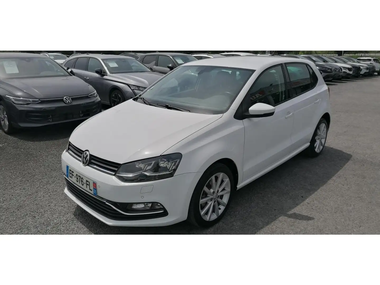 Volkswagen Polo 1.2 TSI BlueMotion 90 Carat Blanc - 2