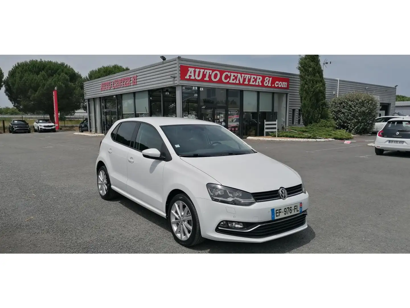 Volkswagen Polo 1.2 TSI BlueMotion 90 Carat Blanc - 1