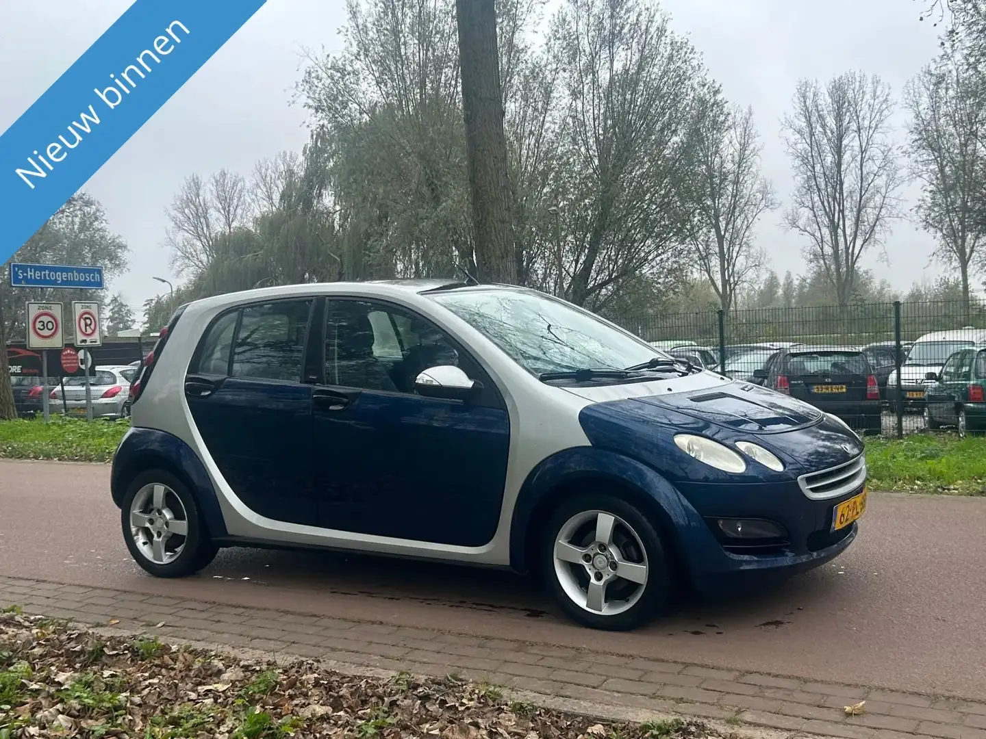 smart forFour 1.3 passion AIRCO!PANO!KOOPJE! Grijs - 1