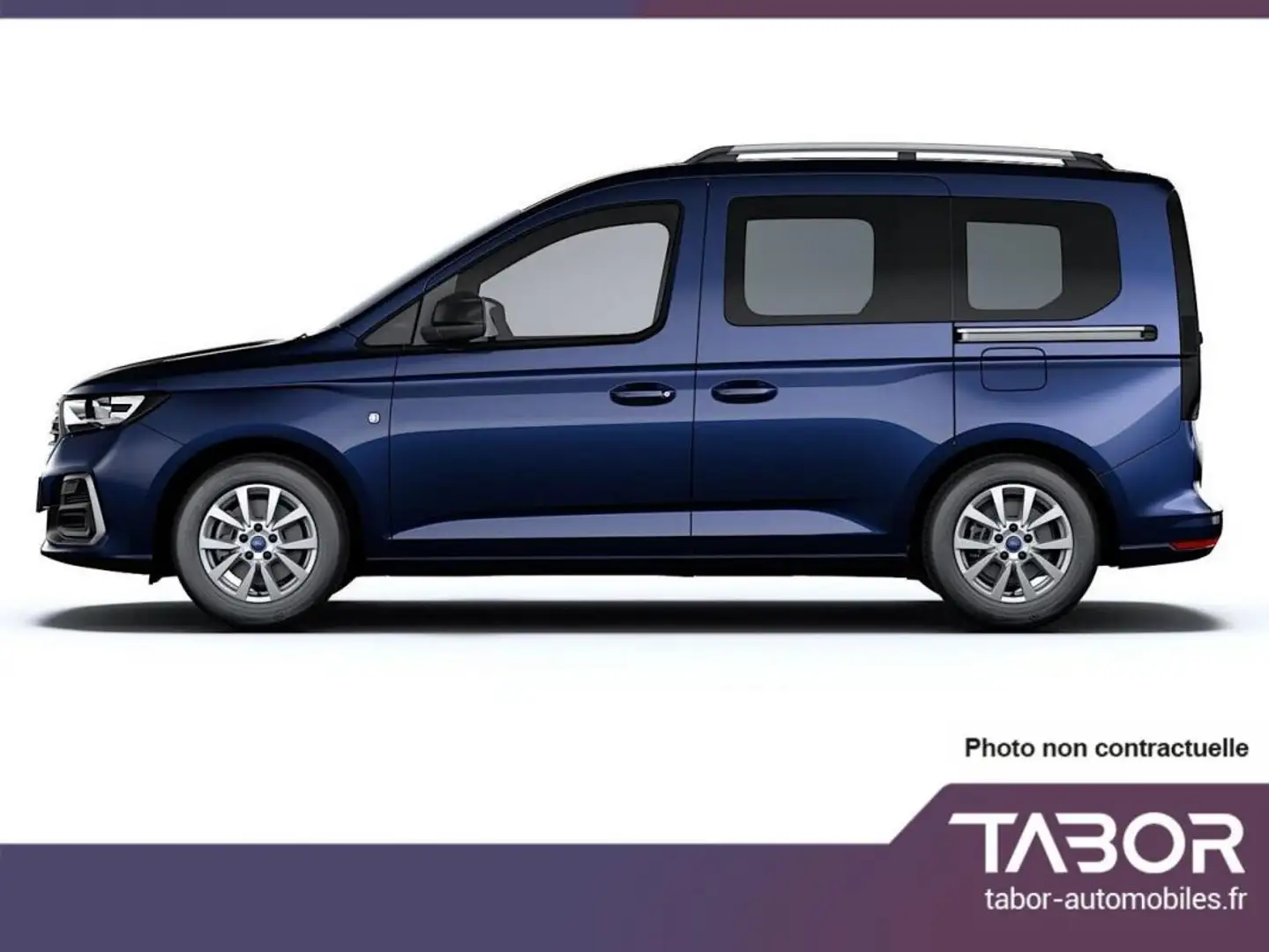 Ford Tourneo Connect 2.0 TDCI 102 Tit. PDC Bleu - 2