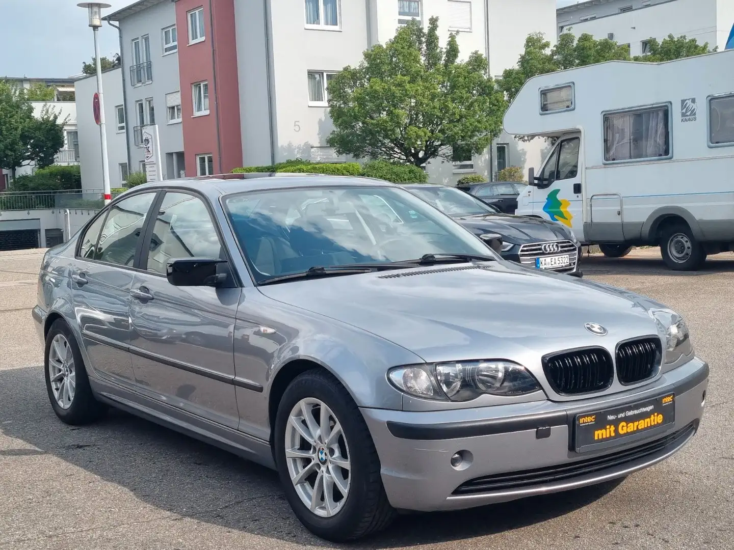 BMW 320 Baureihe 3 Lim. 320d*AUTOMATIK*KLIMA*TÜV*PDC Сірий - 2