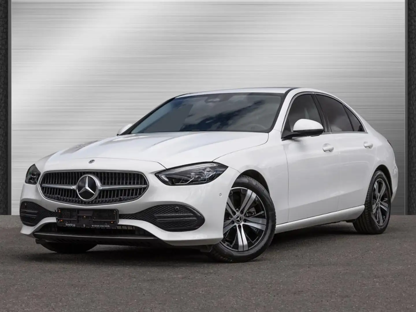 Mercedes-Benz C 200 , AVANTGARDE SPUR AHK KAMERA PDC SHZ Weiß - 1
