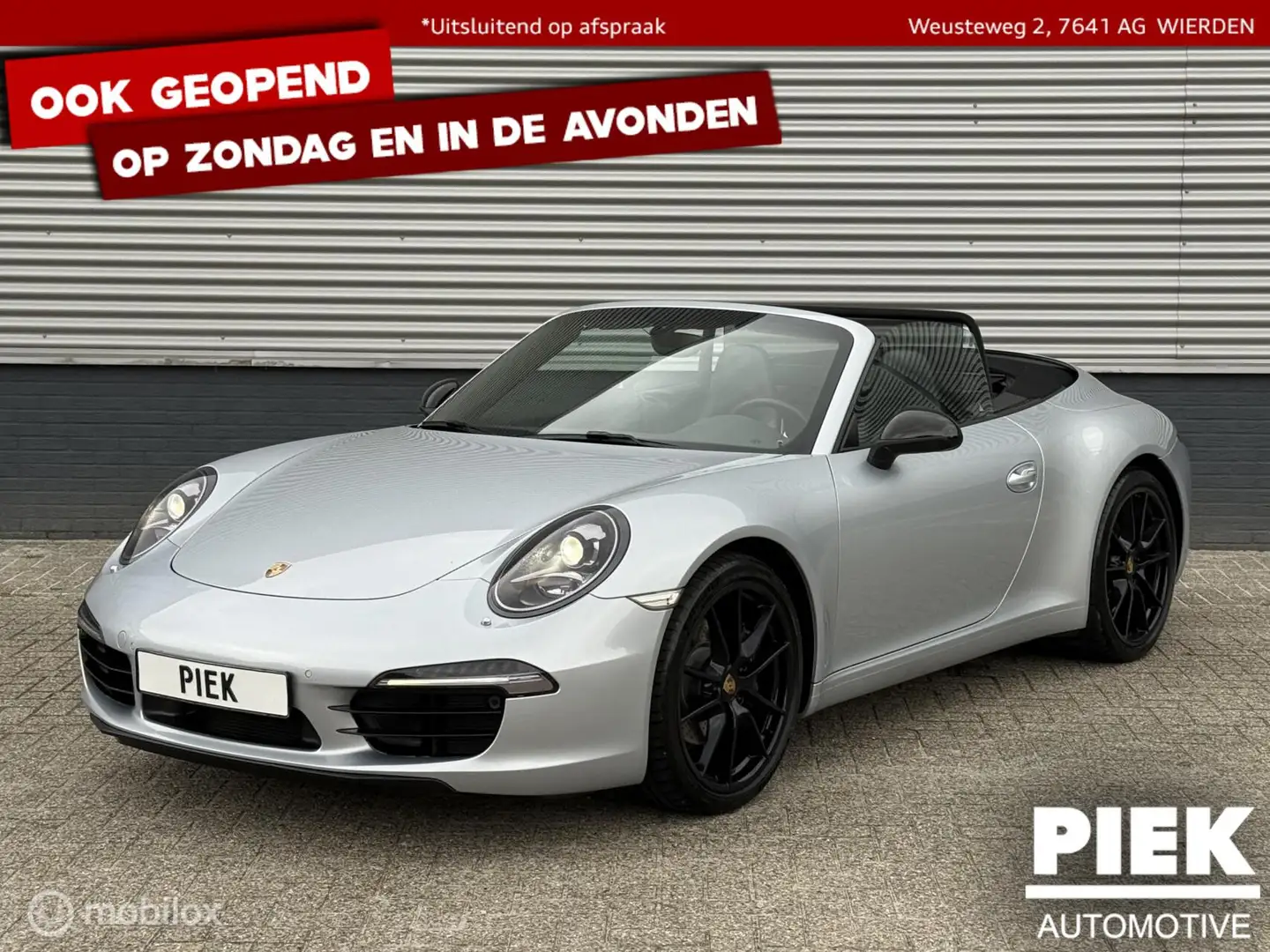 Porsche 991 Cabrio 3.4 Carrera Grijs - 1