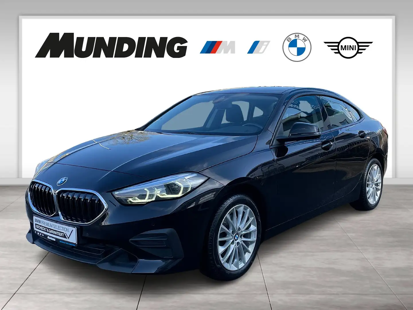 BMW 218 i A Gran Coupé Advantage Business & Comfort Paket| Zwart - 1