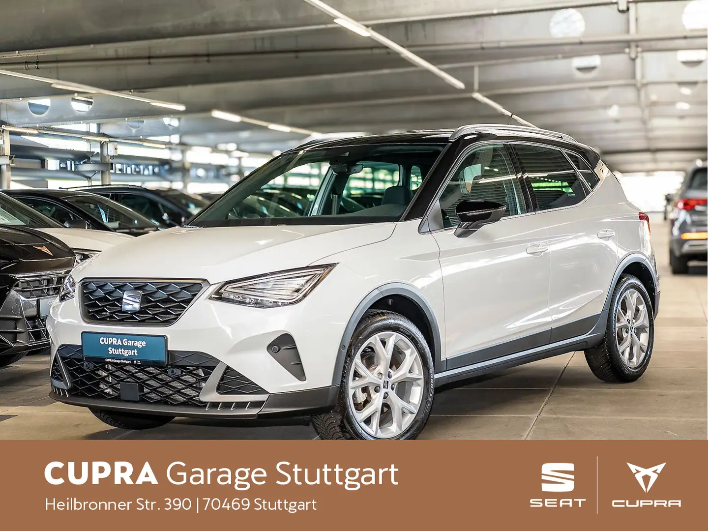 SEAT Arona Sport 1.0 TSI DSG 85kW Weiß - 2