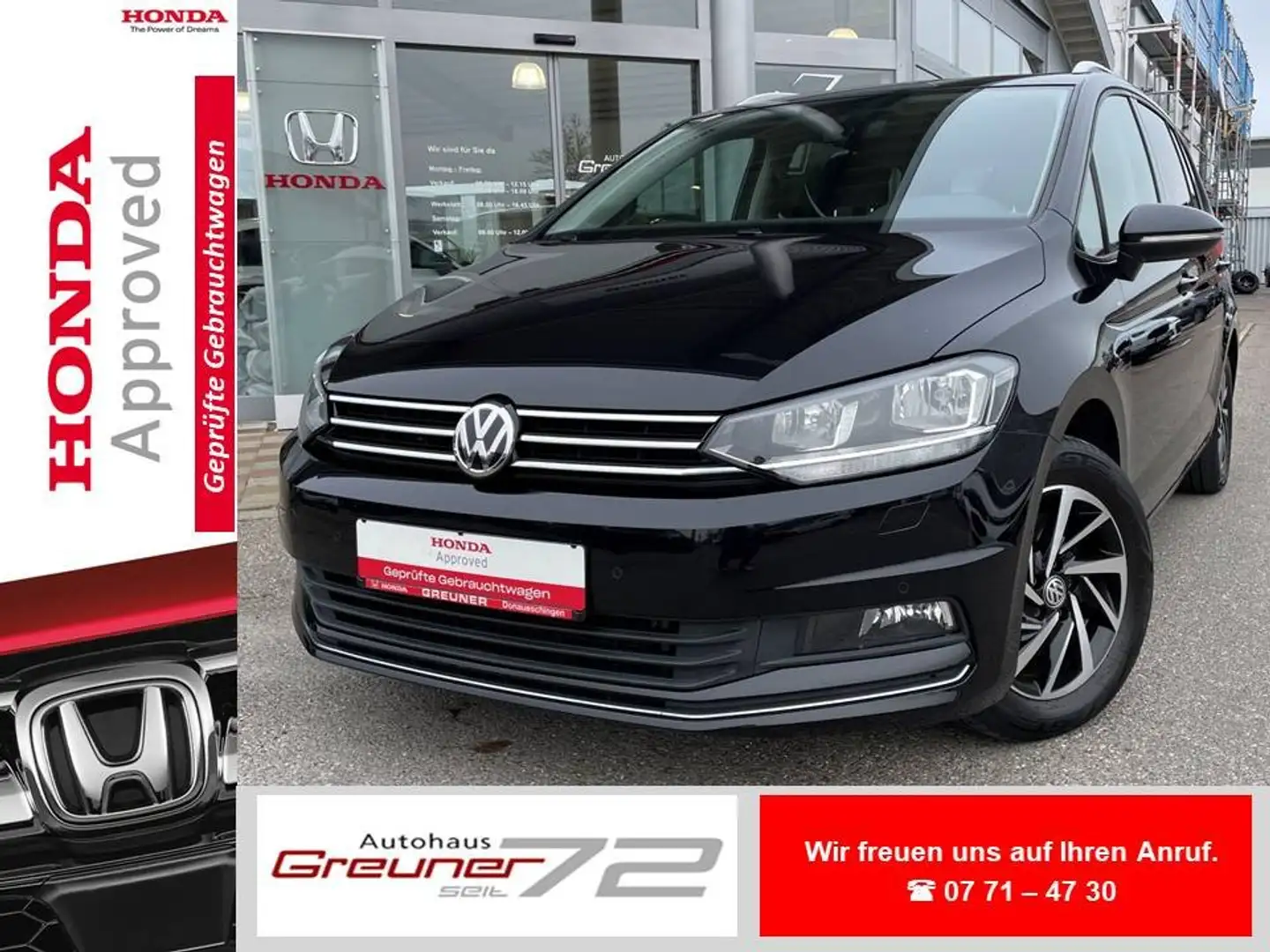 Volkswagen Touran Touran 2.0 TDI SCR Join * AHK * 7-Sitzer * M+S * Schwarz - 1