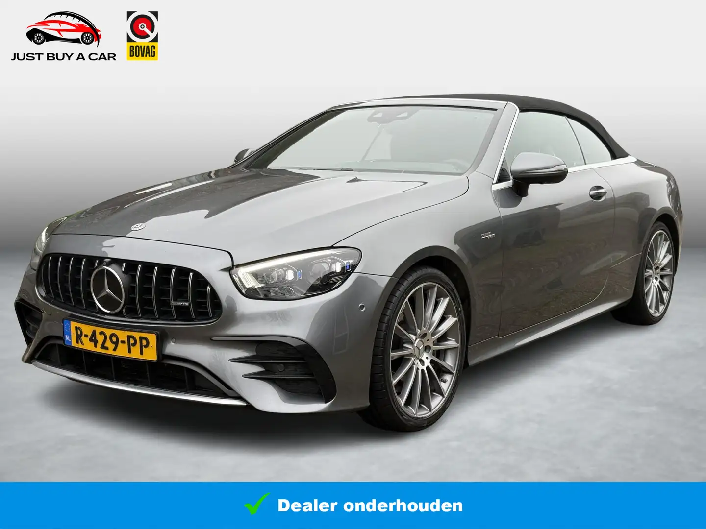 Mercedes-Benz E 53 AMG Cabrio 4MATIC Dealeronderhouden / Fabrieksgarantie Grijs - 1