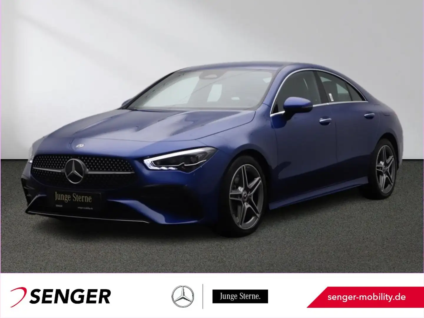 Mercedes-Benz CLA 200 d AMG Line Multibeam AHK Keyless Kamera Bleu - 1