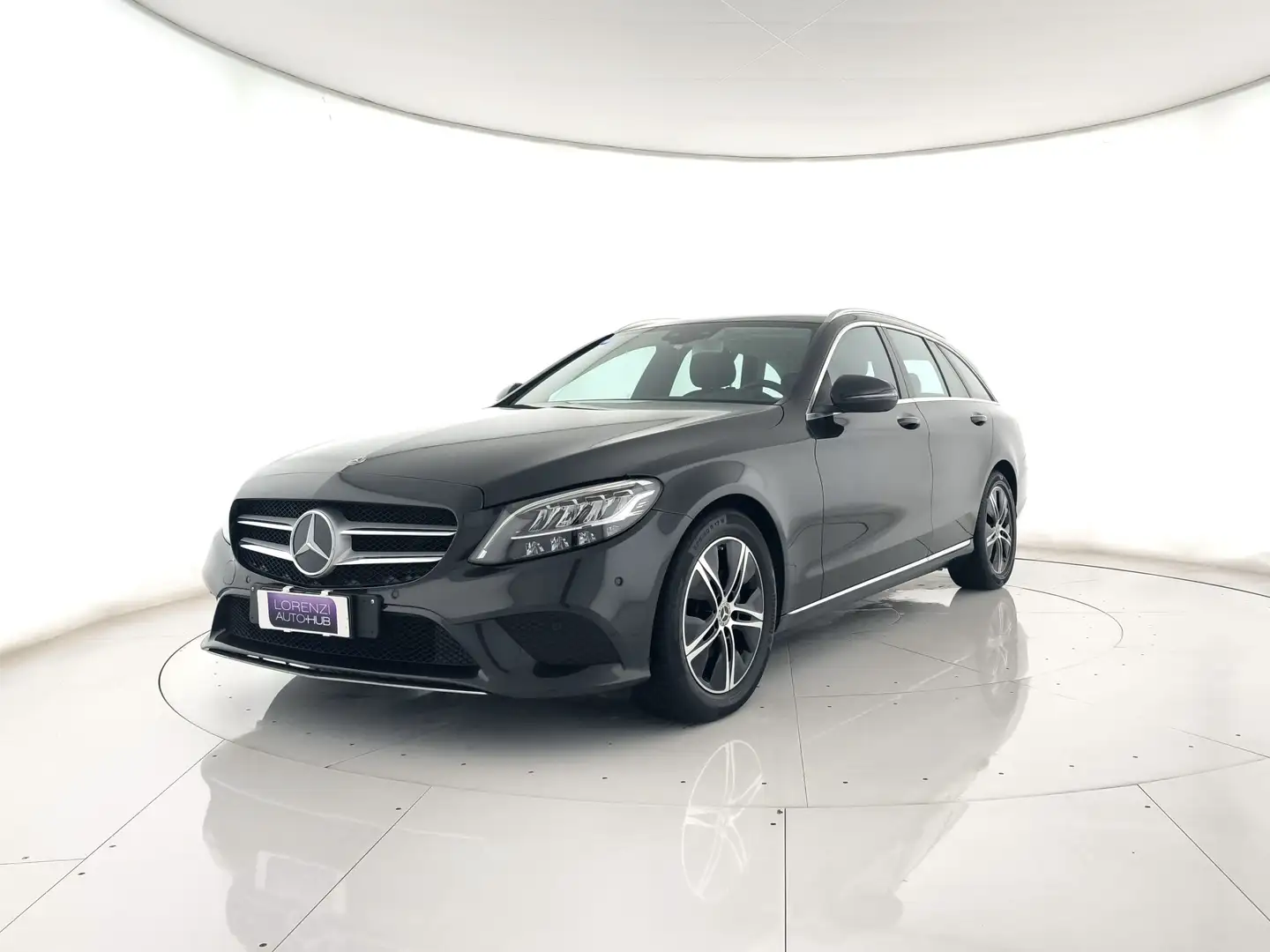 Mercedes-Benz C 200 C SW 200 eq-boost Sport auto CAMERA+ACC+APP CONNEC Grigio - 2