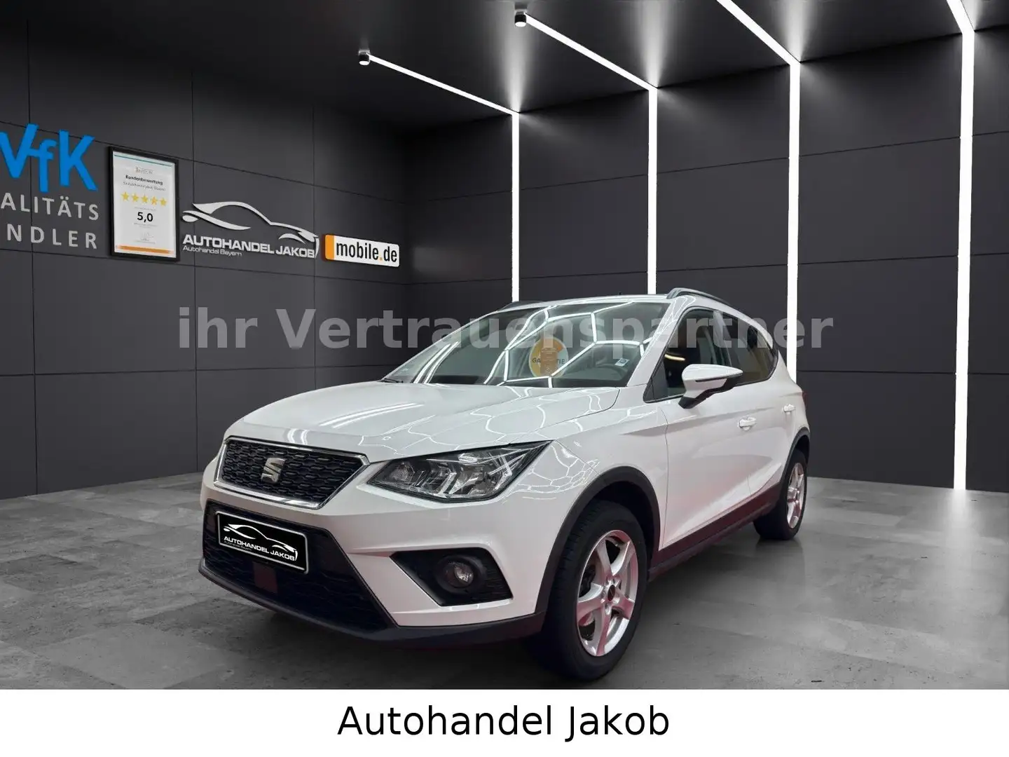 SEAT Arona /Wunderschönes Fahrzeug/1.Vorbesitz! Weiß - 1