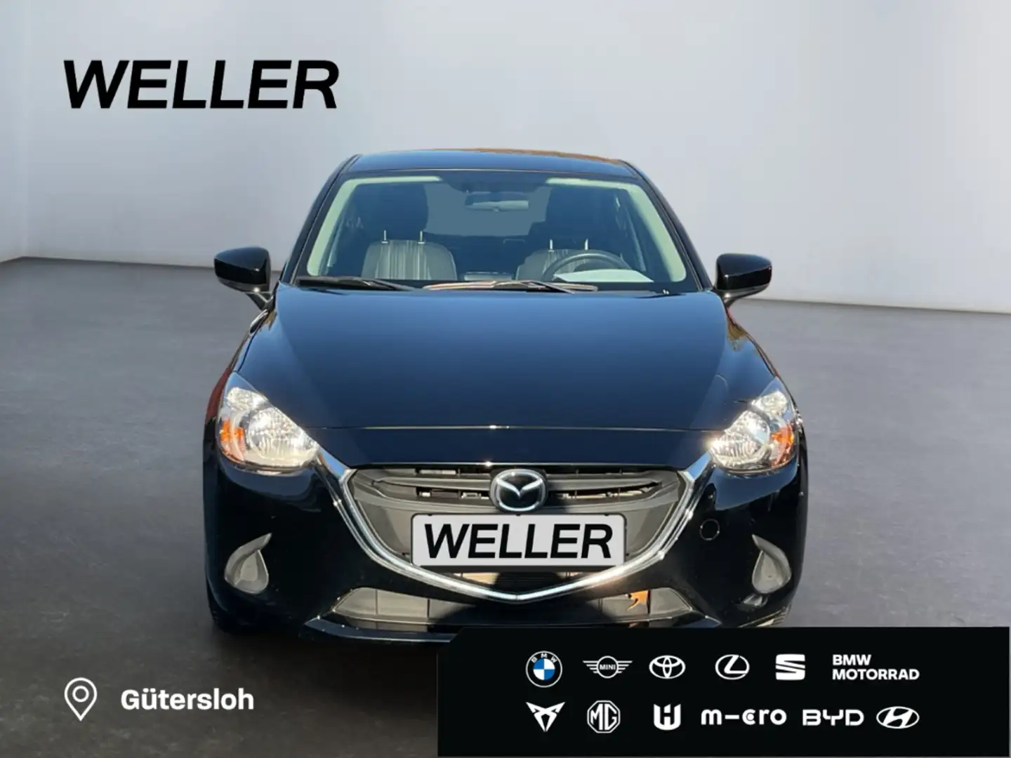 Mazda 2 SKYACTIV-G 75 Prime-Line *BT*Color*Keyless Go* Schwarz - 2