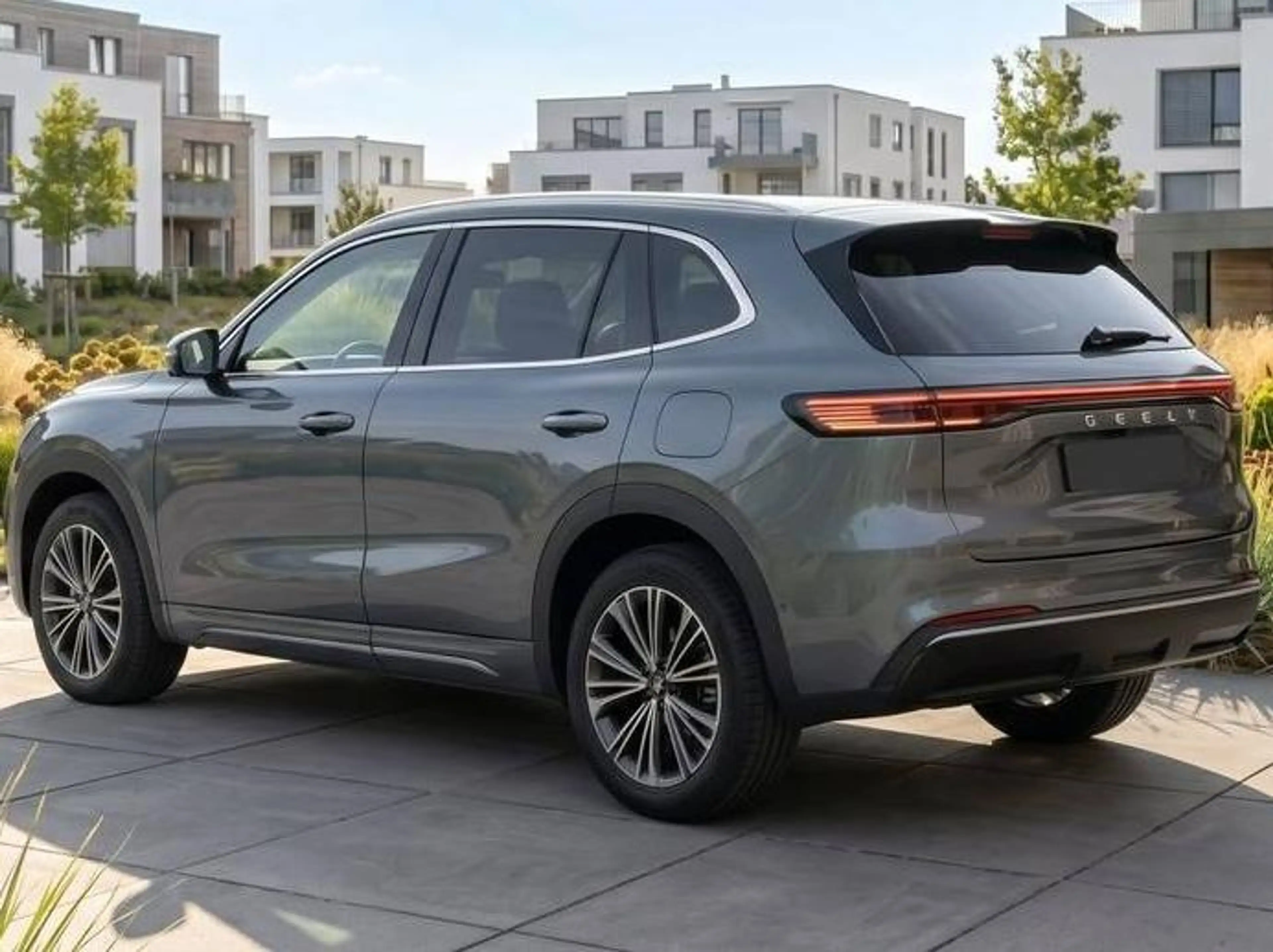 Geely Starray EM-i NEUF - Finition MAX+ / Volcanic Grey / Bleu Glacier - Intérieur Brun Ambre — photo 2