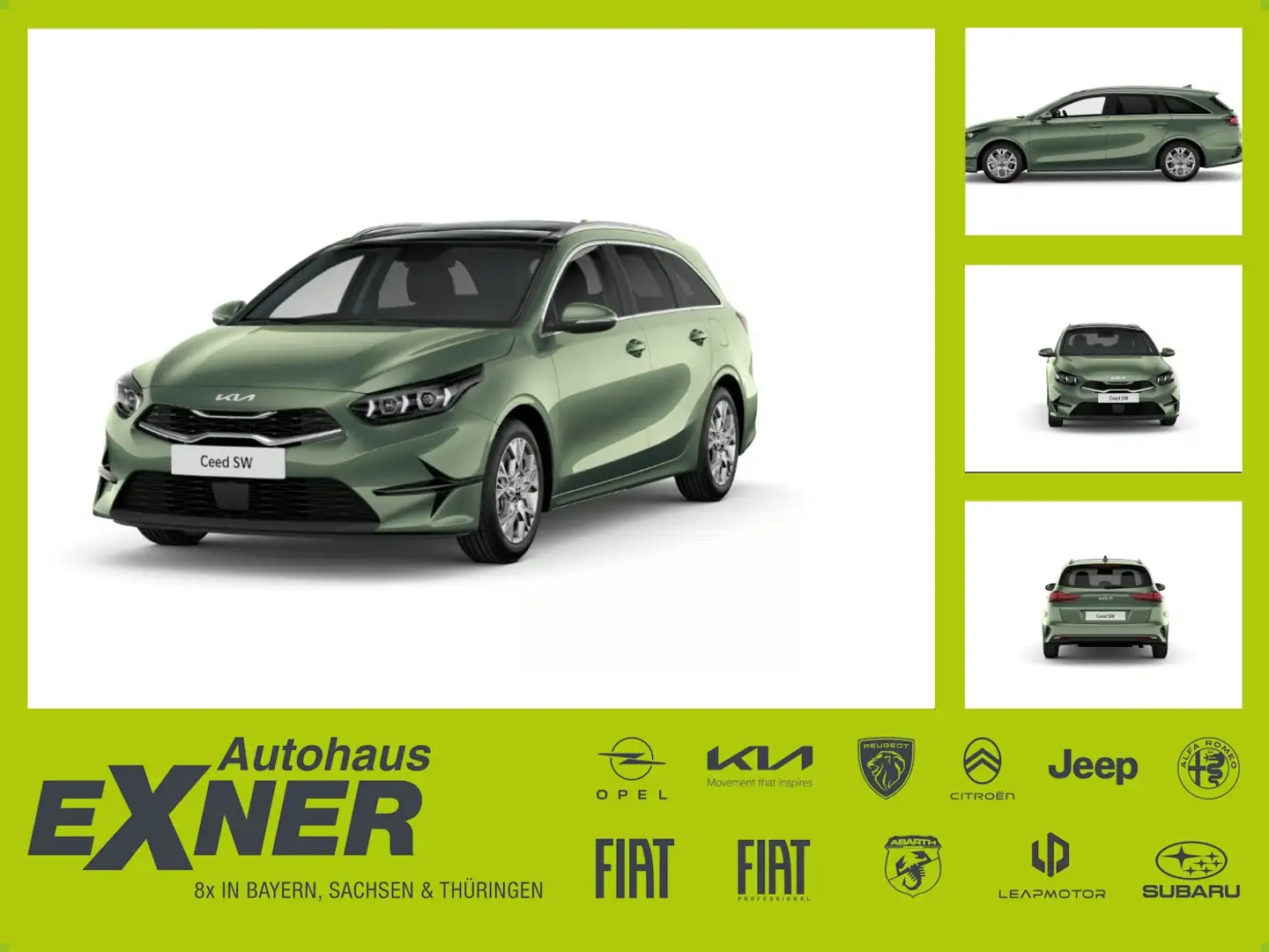 Kia Ceed SW / cee'd SW Ceed SW Vision Lenkrad-, Sitzheizung vorne Grün - 1