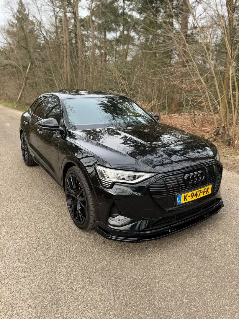 Audi e-tron 55 Quattro sportback 408pk, S-Line Black edition Negru - 1