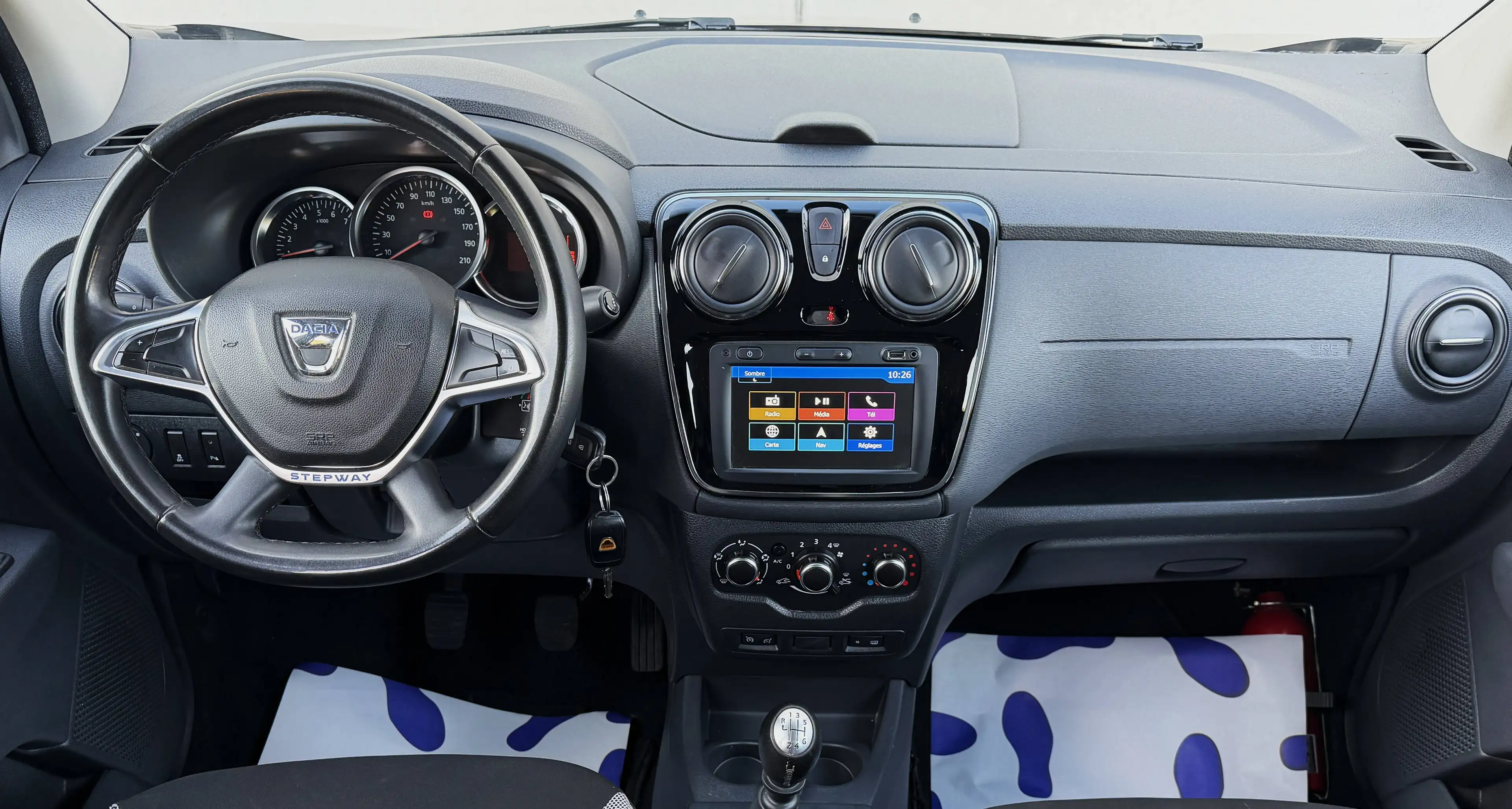 Dacia Lodgy Lodgy Stepway 1.5BluedCi UrbanExplorer 7places* GPS*CRUISE*BLUETOOTH*AIRCO*PDC*GARANTIE 12 MOIS — photo 5