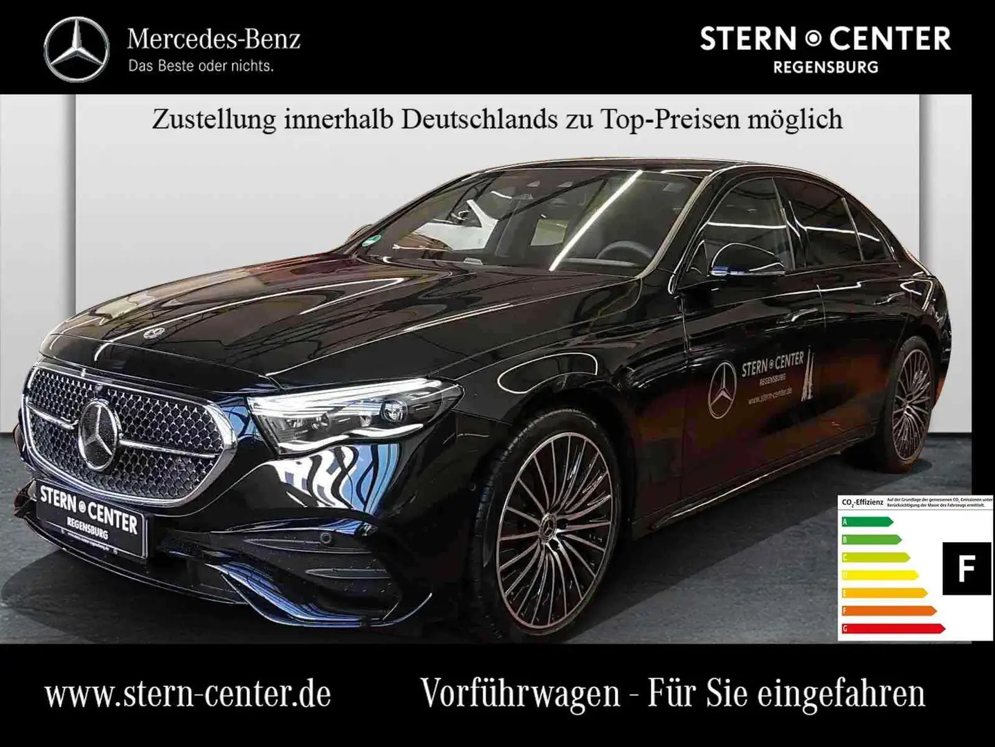 Mercedes-Benz E 450 d 4MATIC Limousine Sitzklima AMG SHD MBUX Negru - 1