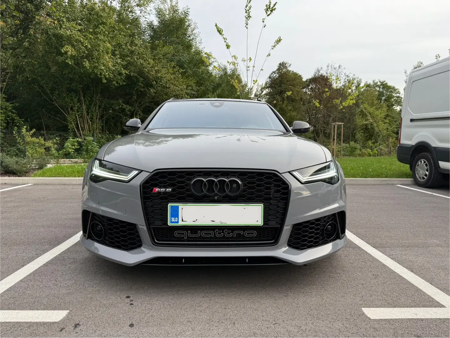 Audi RS6 |4.0TFSI|Performance|Dyanimc|Plus|Ceramic|Nightvis Grau - 2