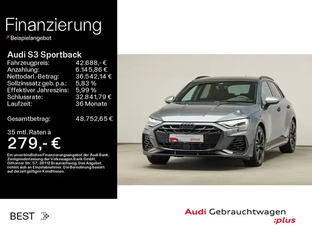 Audi S3 Assist Fahren & Stadt, SONOS, Matri