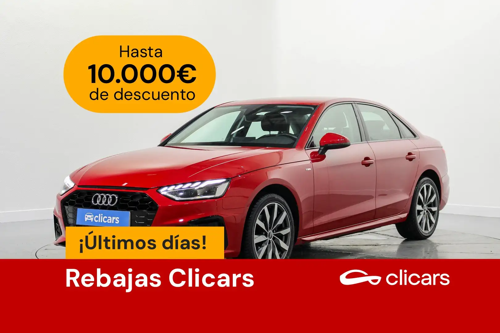 Audi A4 35 TDI S line S tronic 120kW Rojo - 1