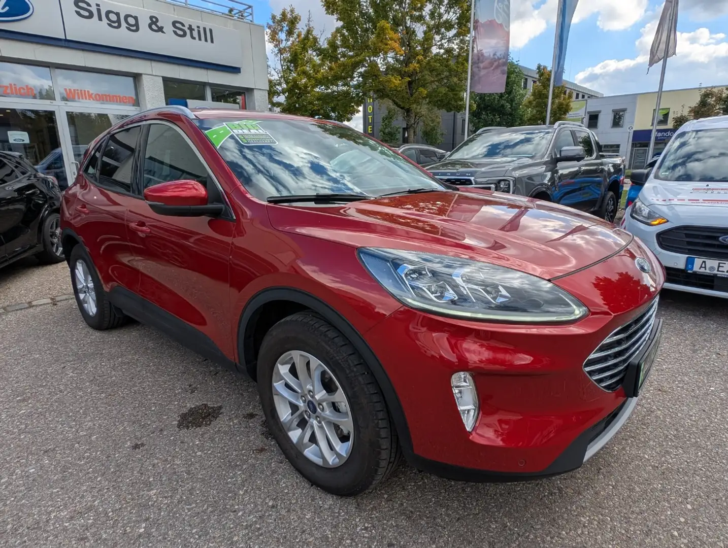 Ford Kuga 2.5 PHEV Titanium X AHK*LED*NAVI*SHZ*PDC*CAM Rot - 2