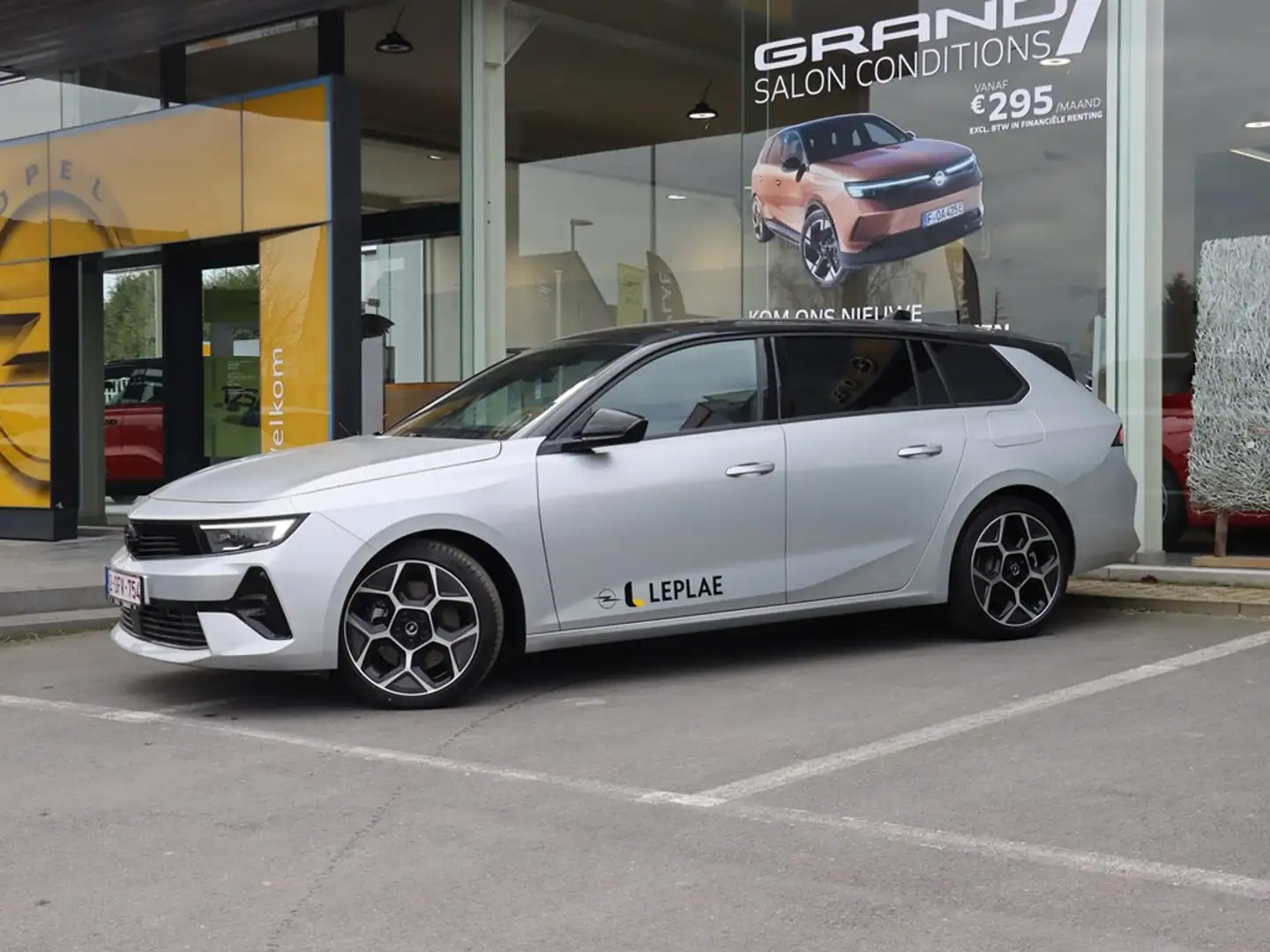 Opel Astra ULTIMATE |PHEV|LEDER|DEMO| Grijs - 2