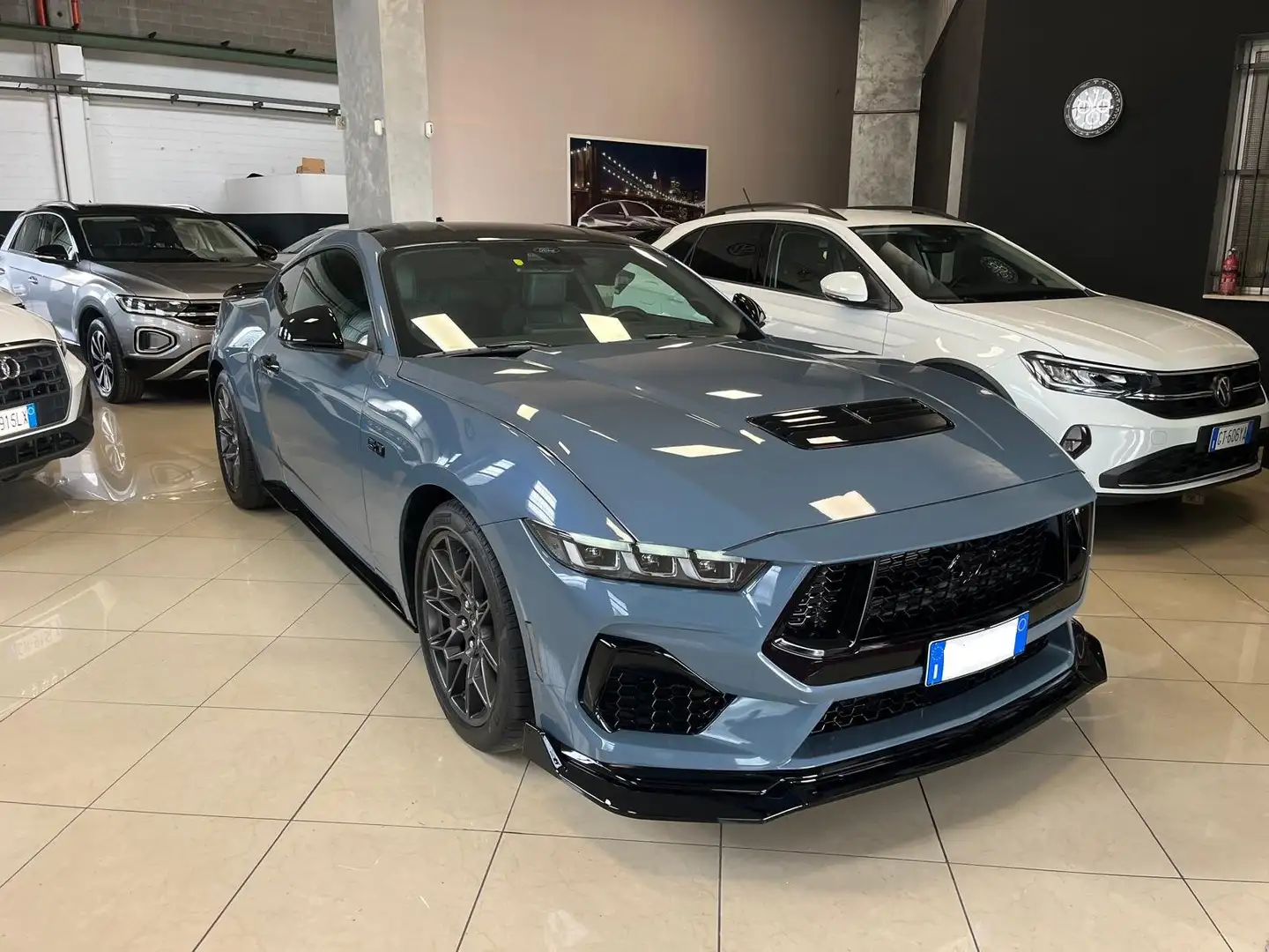 Ford Mustang Fastback 5.0 V8 GT 446cv auto VIRTUAL Grigio - 1