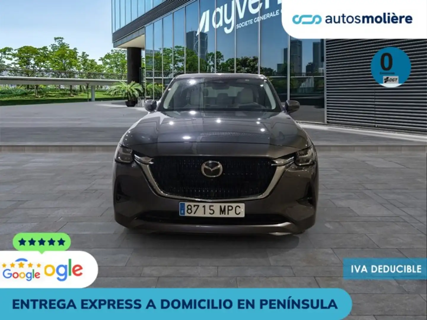 Mazda CX-60 2.5L e-Skyactiv-G PHEV Takumi AWD Gris - 2