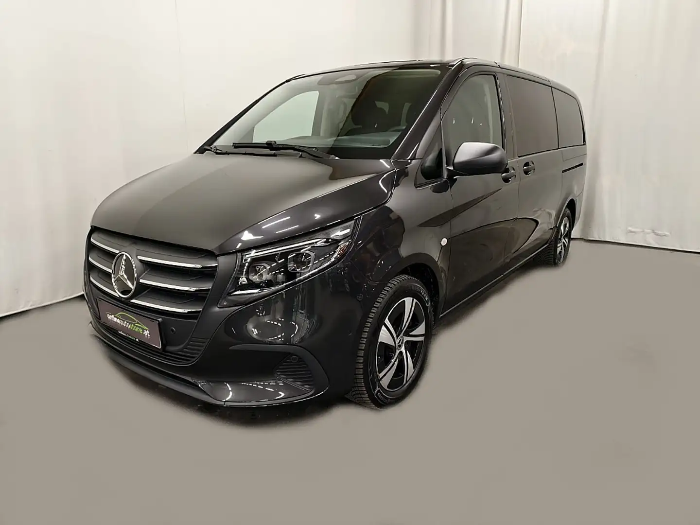 Mercedes-Benz Vito Tourer Aut. Lang 8-Sitz SELECT,AHV, LED, NAVI Gris - 1