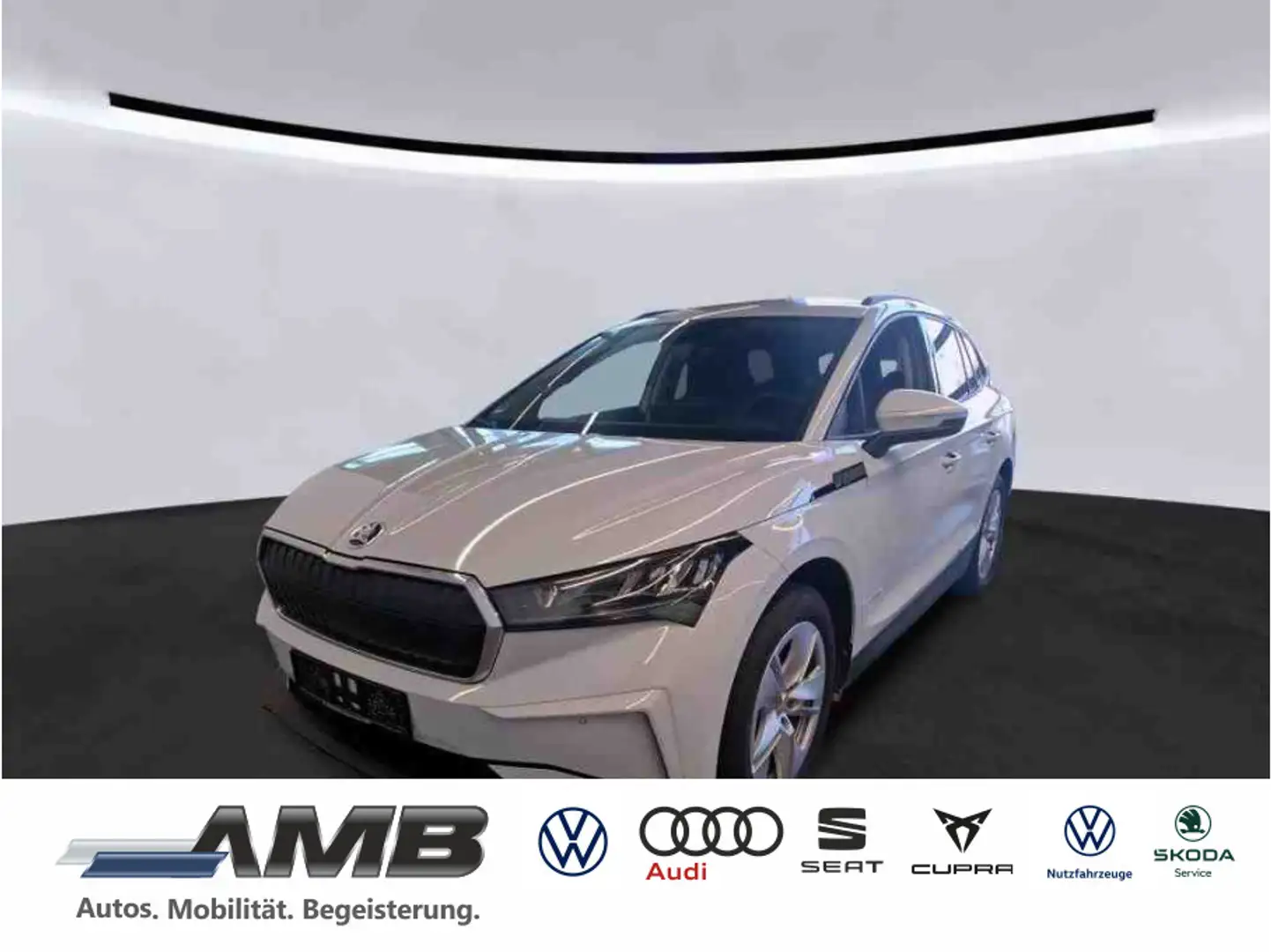 Skoda Enyaq 50 Loft/LED/ACC/Navi/Sitzhzg/RFKamera Weiß - 1