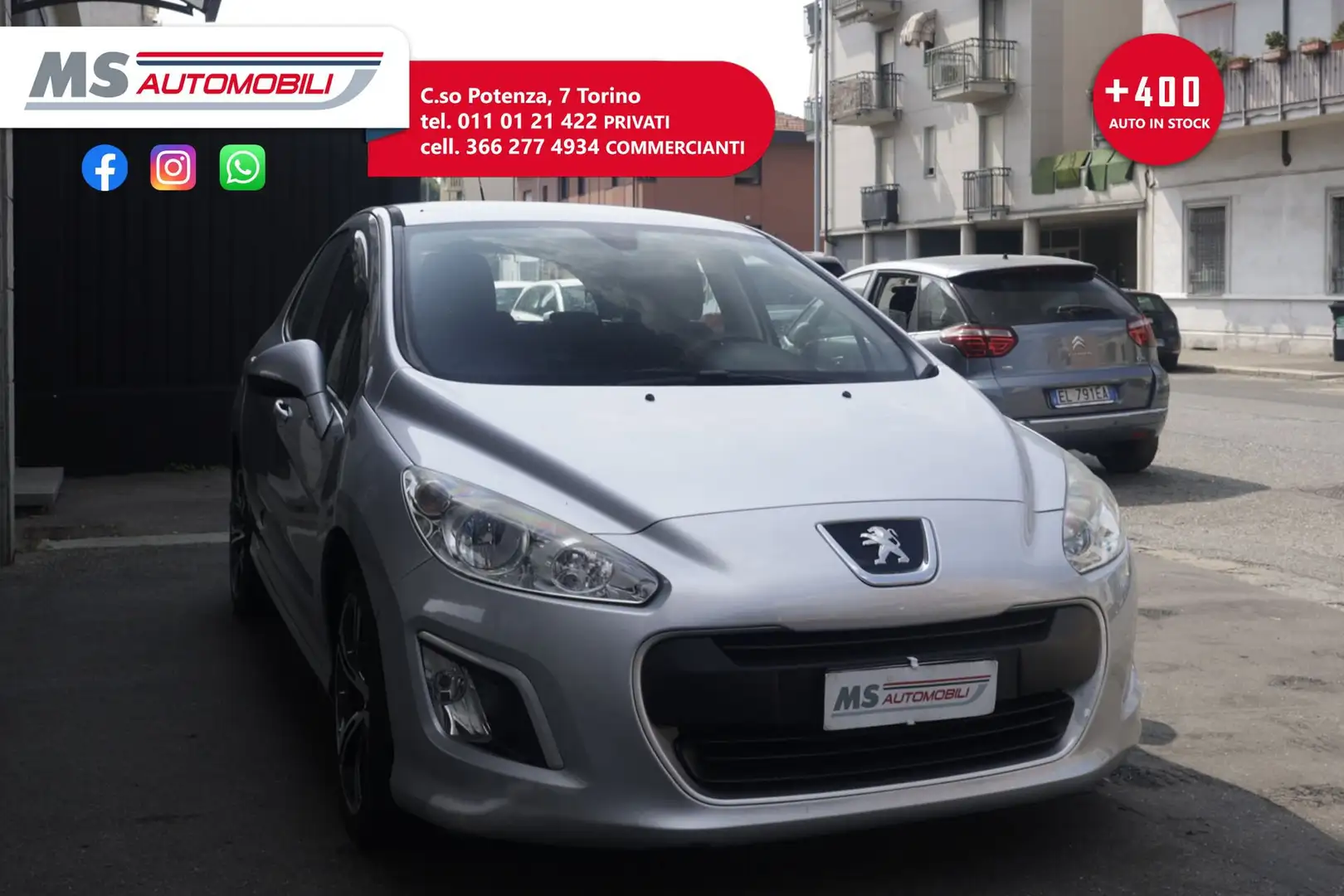 Peugeot 308 Peugeot 308 1.6 8V HDi 93CV 5p. Active 68KW ANNO Grigio - 1